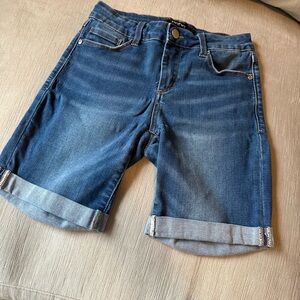 Bebe Bermuda Denim Shorts